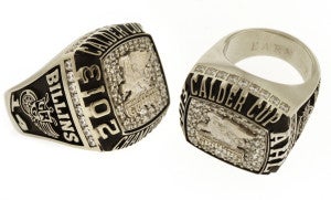 2013 Griffins Calder Cup Championship Rings, proudly handcrafted in Grand Rapids by Terryberry