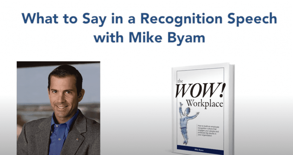 speech on appreciation of employee