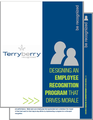 Cover of the Designing an Employee Recognition Program that Drives Morale Whitepaper