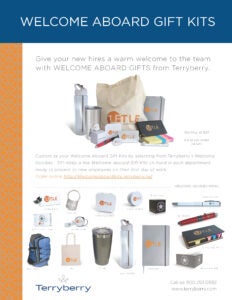 Terryberry_Welcome Aboard Gift Kits