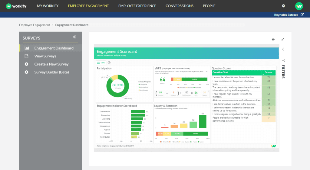 advanced analytics dashboard