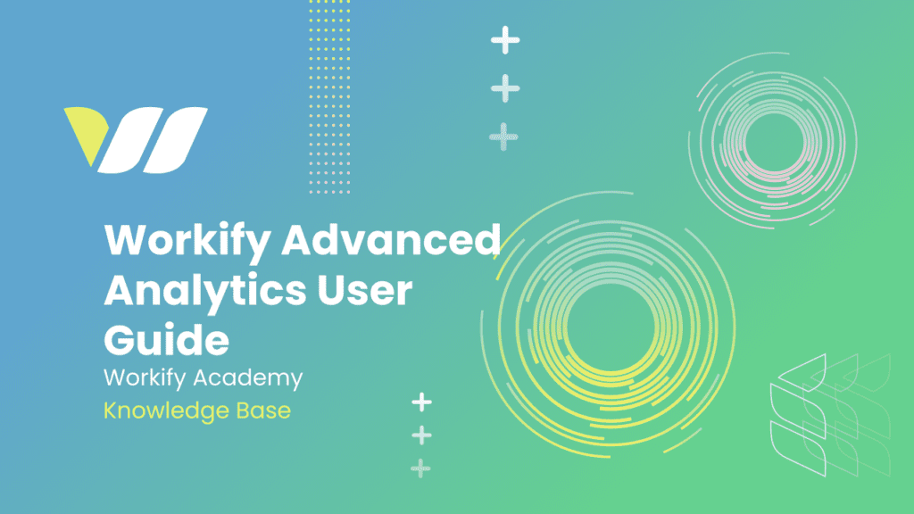 advanced analytics user guide