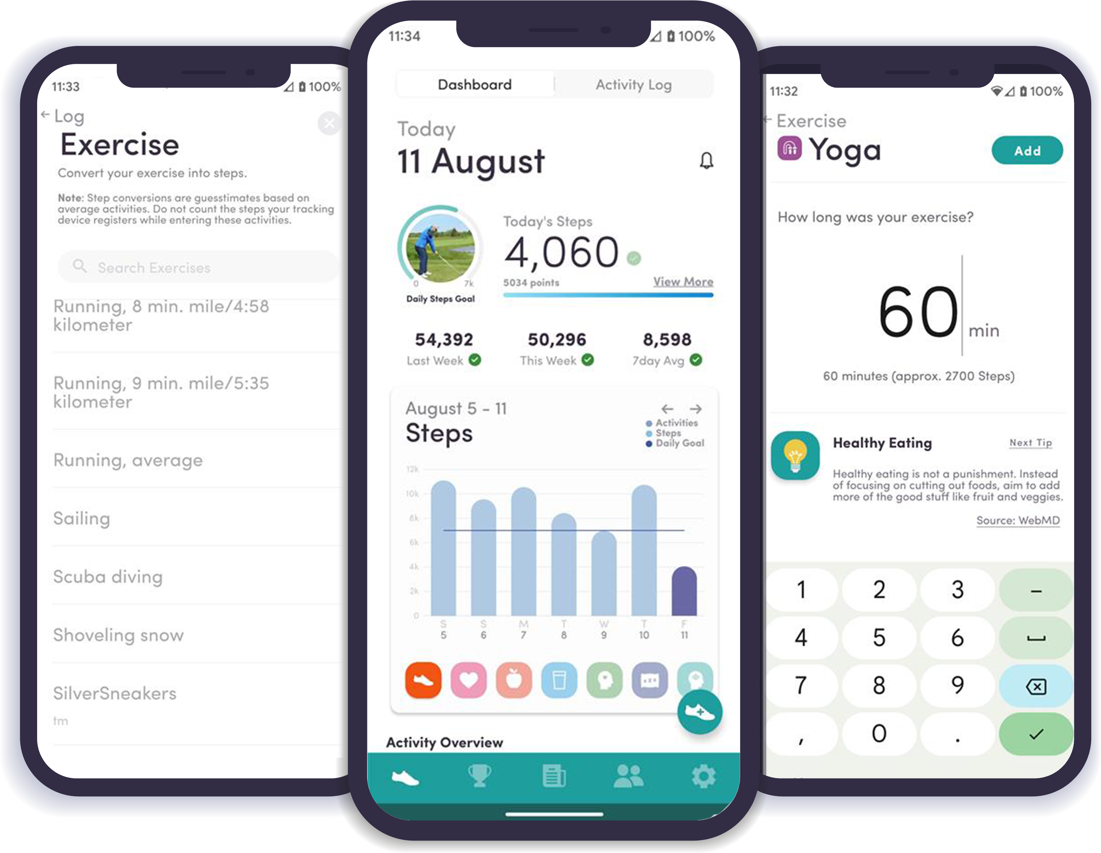 Terryberry's step challenge app includes an activity converter for 100's of wellness activities for those who don't have a fitness tracker or participates in activities other than running or walking.