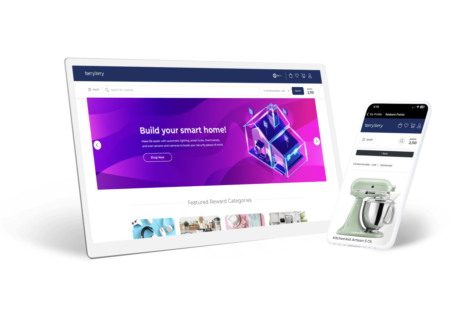 Reward Platform Employee Gift Catalog Terryberry