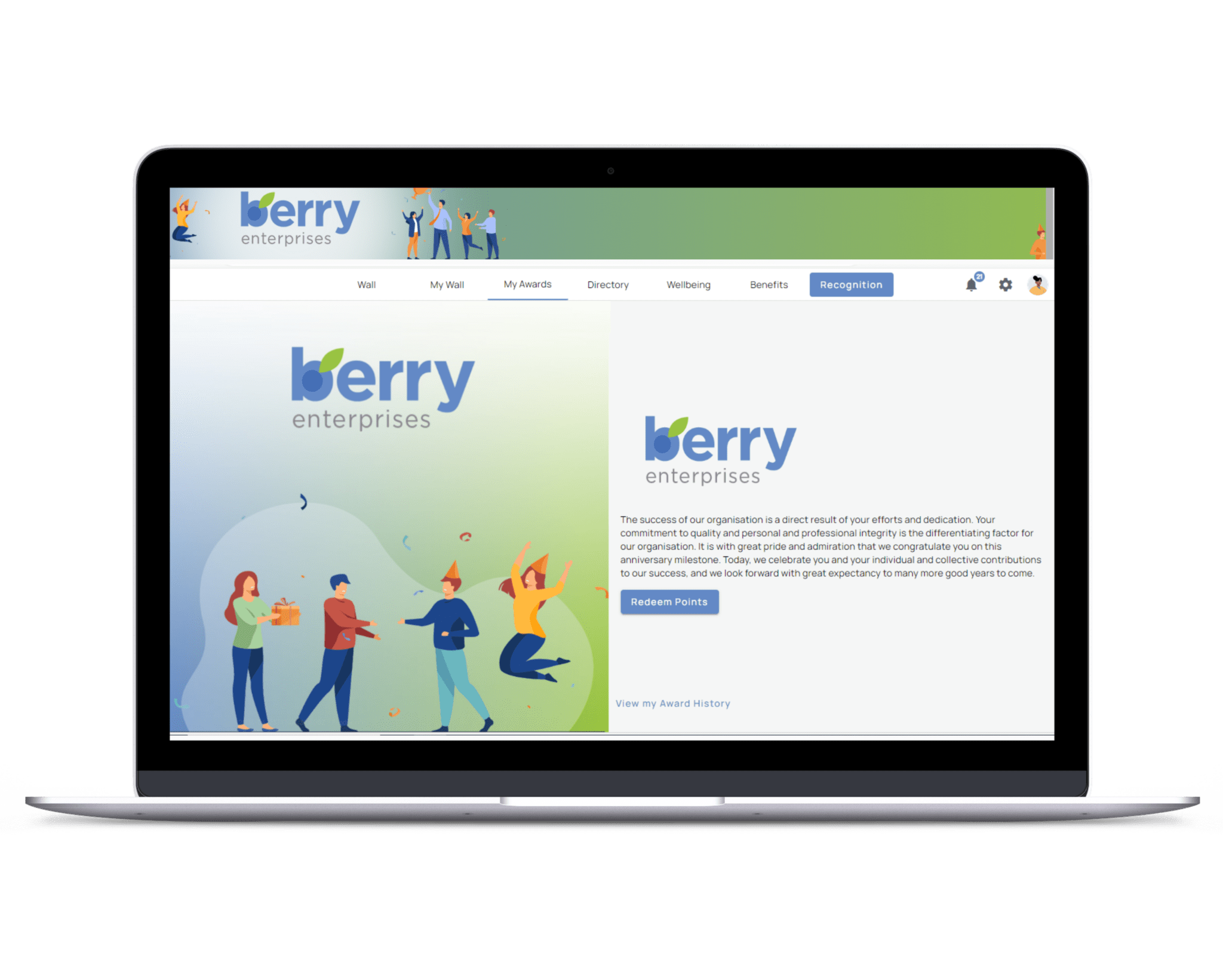 Employee Recognition Awards Terryberry