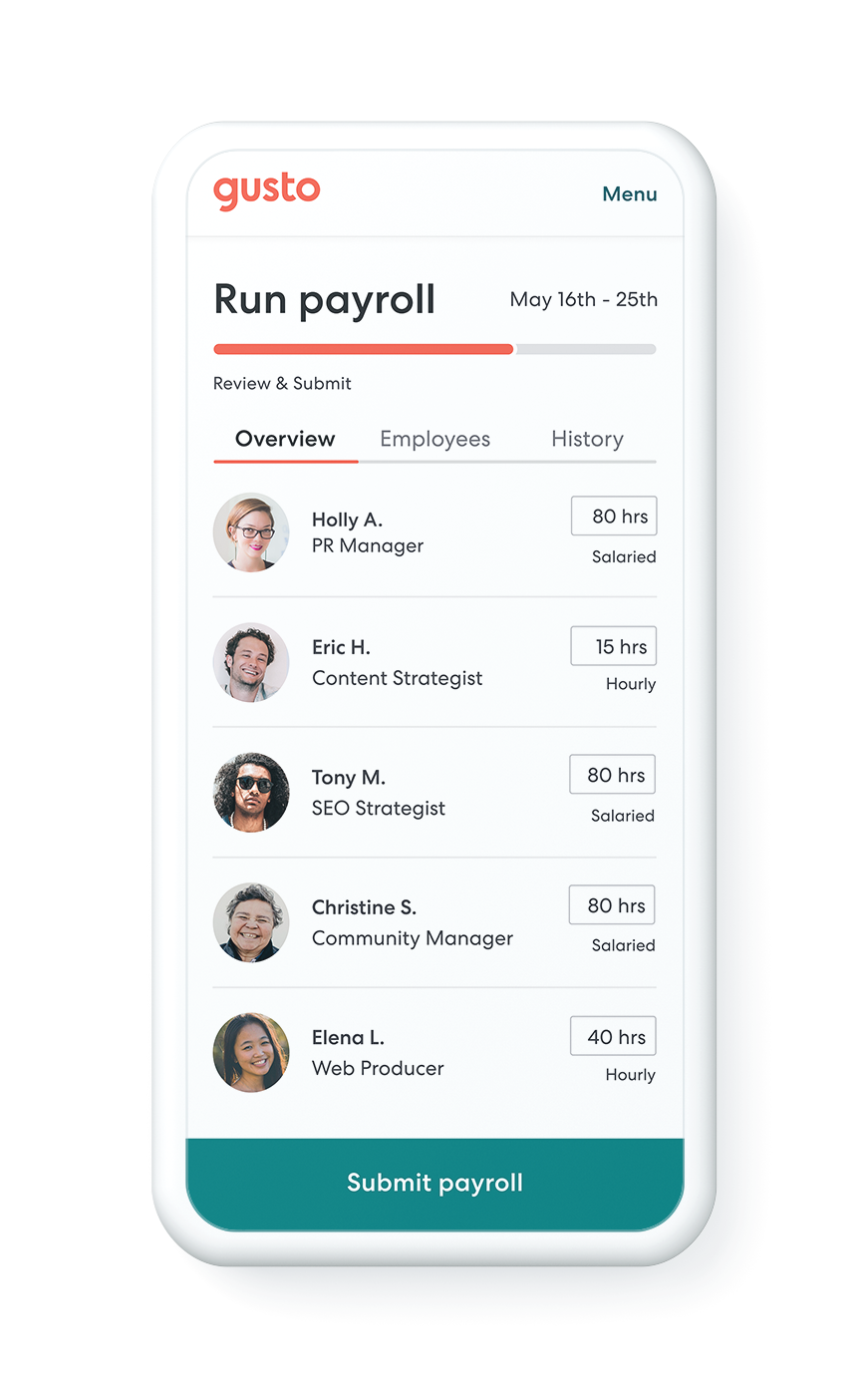 gusto app platform