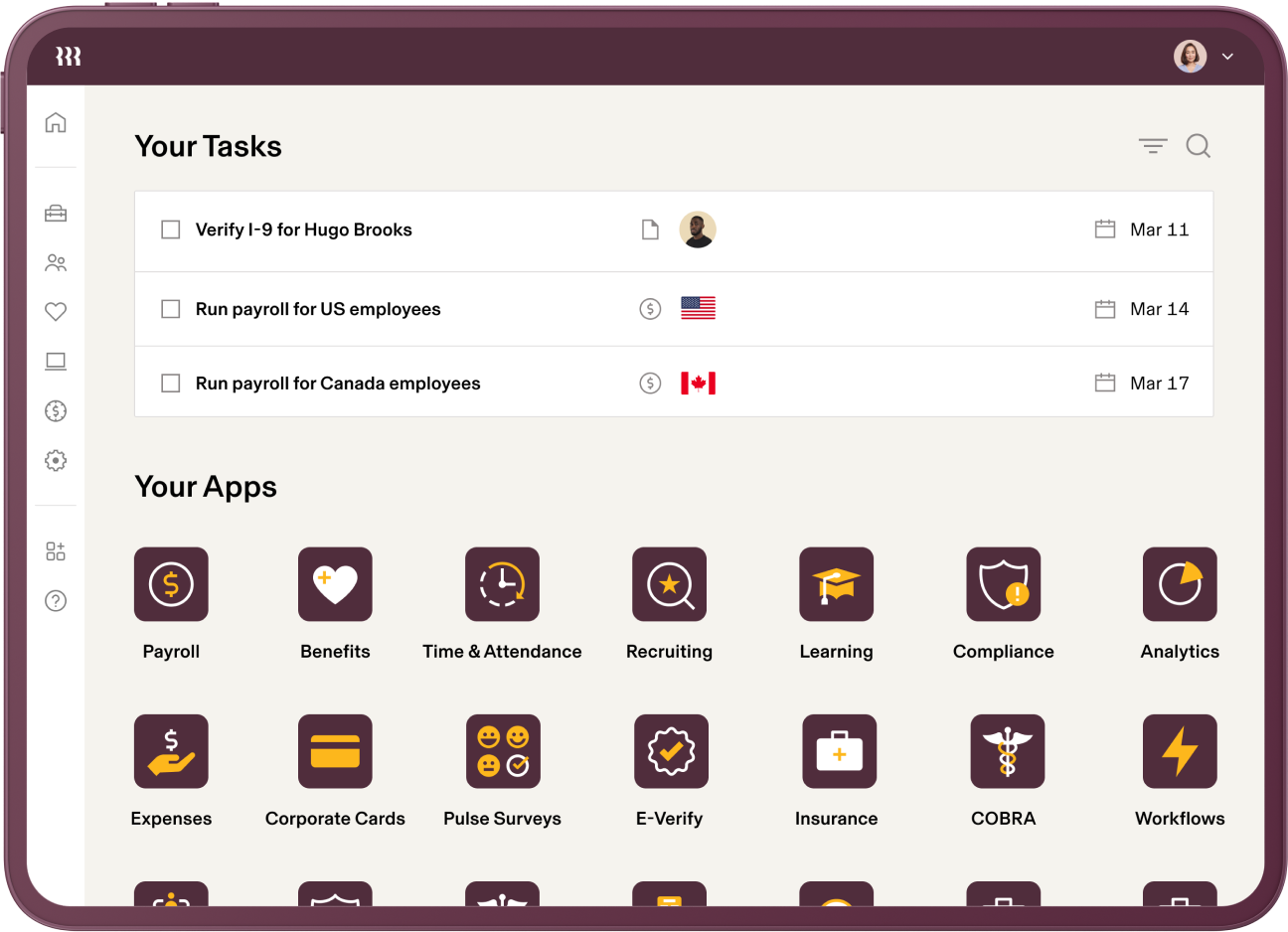 rippling software platform