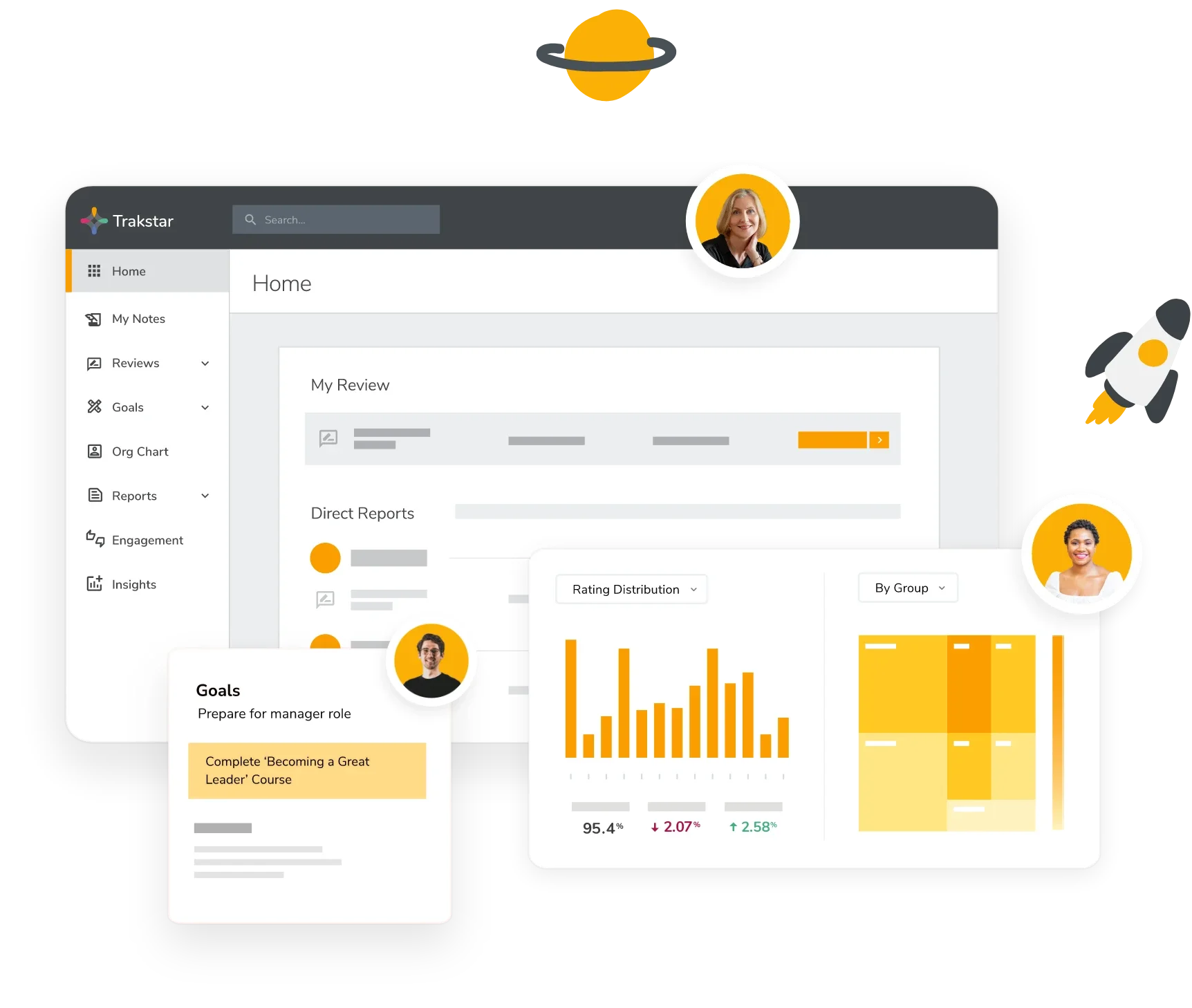 Trakstar performance management system