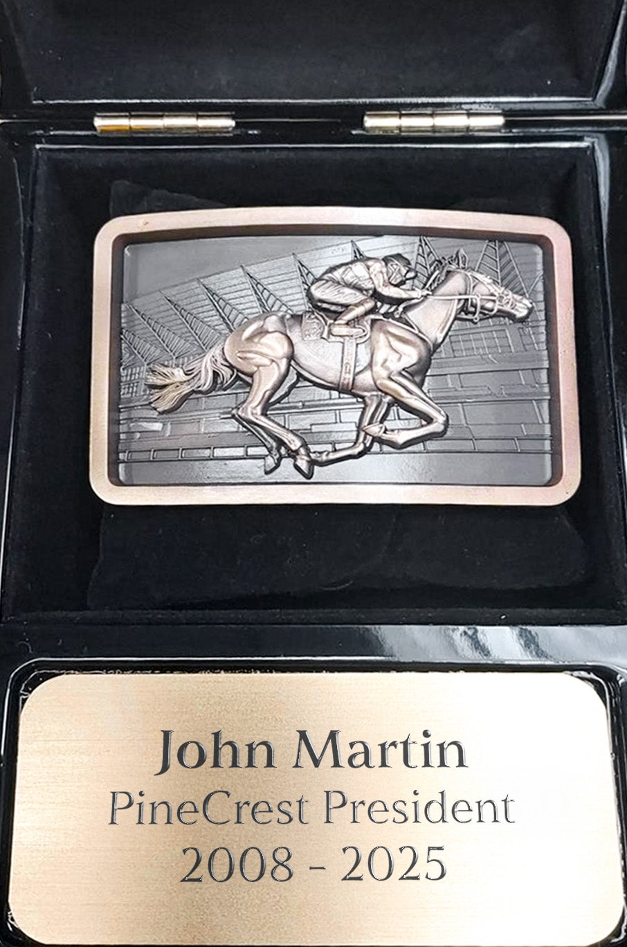 Custom Belt Buckle Award