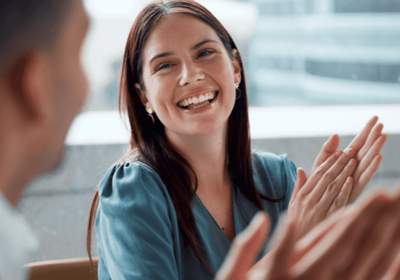 Happy-Employee-Applause